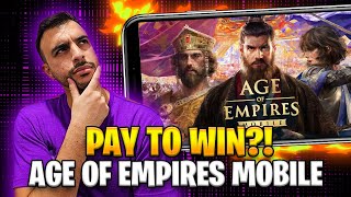 Comparing Prices! AoEM vs Call of Dragons & Rise of Kingdoms! | Age of Empires Mobile (Beta) screenshot 2