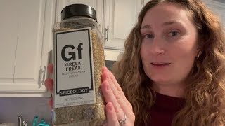 Spiceology – Greek Freak Mediterranean Seasoning – Greek Herbs & Spices for Chicken, Potatoes Greek Seasoning Blend