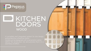 WOOD - Pegasus CAD-CAM Kitchen Doors