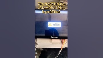 Warning ⚠️! watching video while driving is prohibited, youtube #automobile