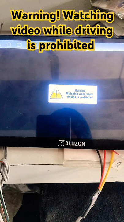 Warning ⚠️! watching video while driving is prohibited, youtube #automobile