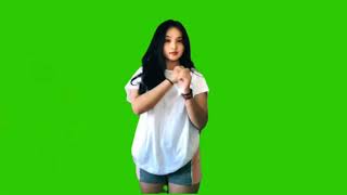 Green screen cewe joget HD part 5