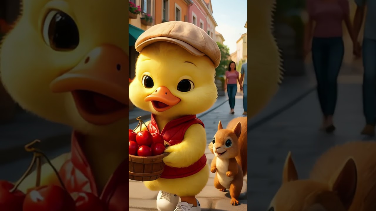 DUCKS vs SQUIRRELS The Battle for Cherry Supremacy 