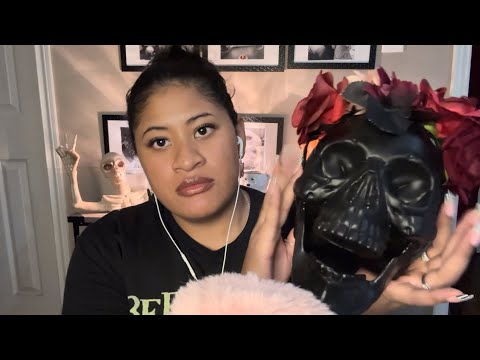 ASMR~ Tapping on Halloween Triggers 🎃