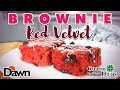 Brownie Red Velvet con Dawn