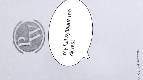 my full syllabus mock test score#pwians #neet2022 #pw