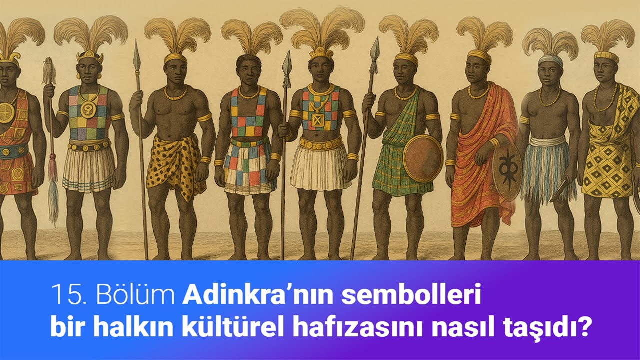 Adinkra’nın sembolleri bir halkın kültürel hafızasını nasıl taşıdı? #afrika  #altın  #direniş