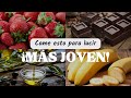 Con estos alimentos te verás MÁS JOVEN POR MÁS TIEMPO! 😱😍