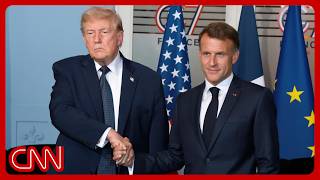Iran agreement & UFC fight: Trump meets Macron at G7