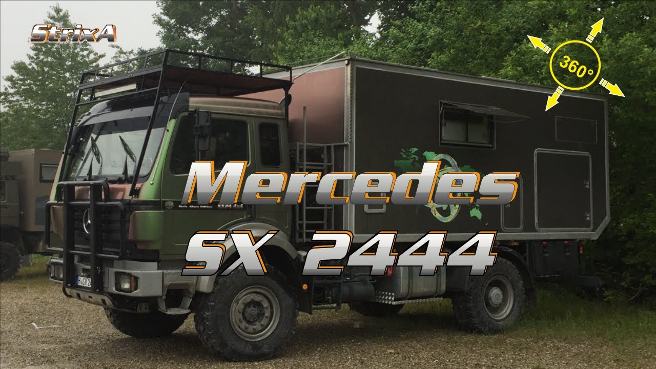 Teil 2 die Box - Mercedes SK 4x4  Expeditionsmobil Strixa