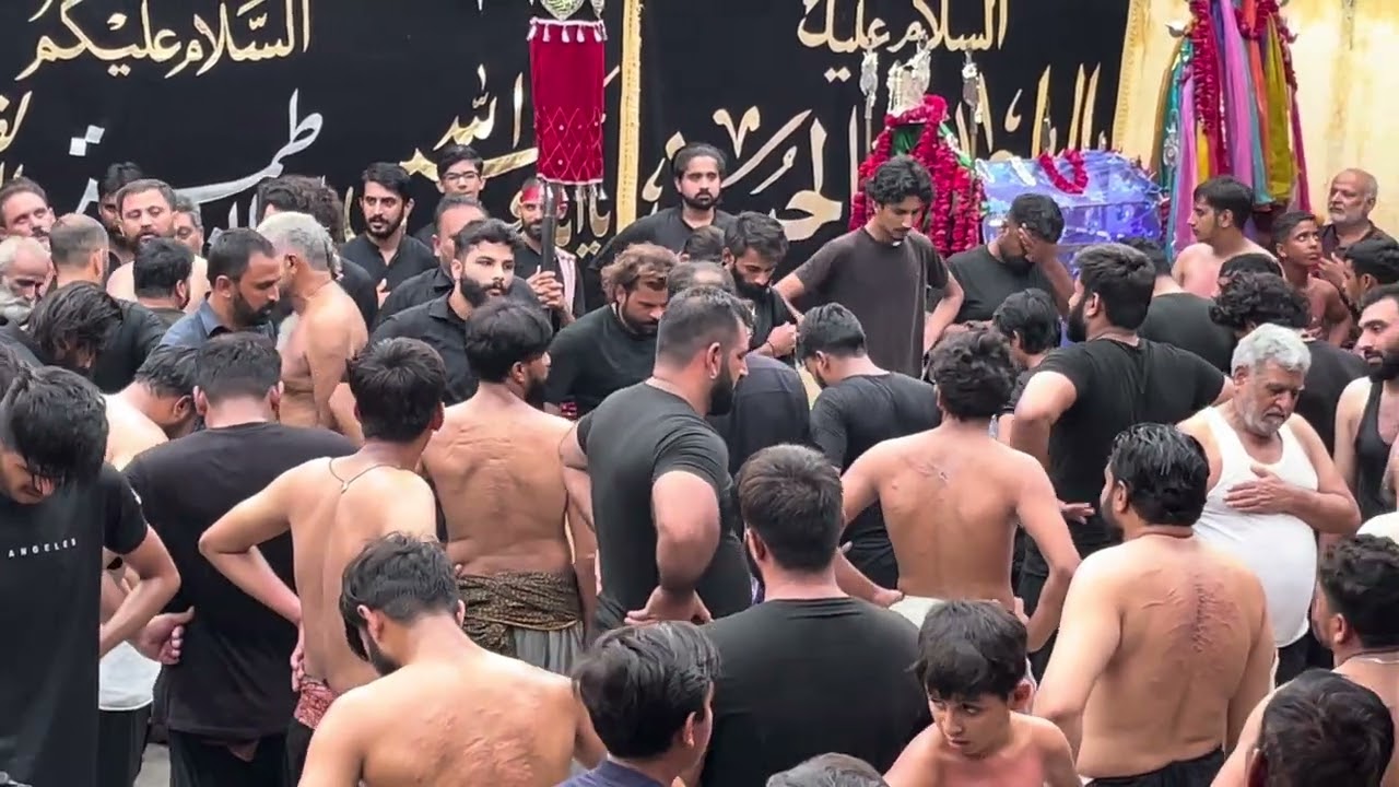 21 Muharram Jaloos 2025 || Madina Syedan Gujrat