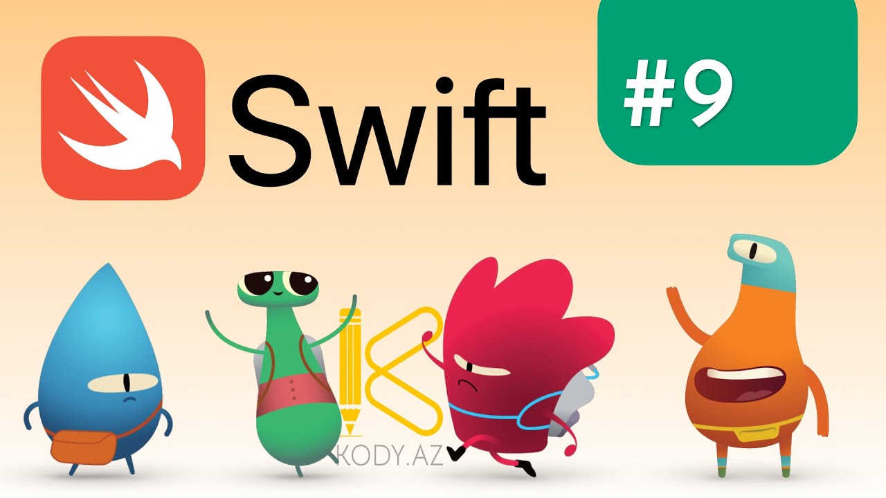 Swift programming language on Playgrounds #kody_az #part9?>