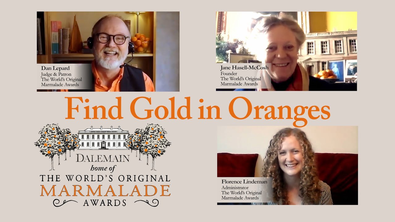 Find Gold In Oranges enter the 2021 World Marmalade Awards at Dalemain