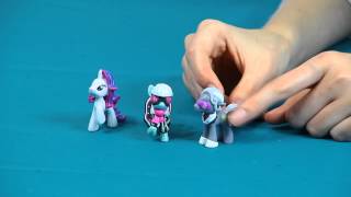 Rarity, Photo Finish, Hoity Toity - 3 Mini Ponys Set Zestaw 3 Mini Kucyków - Mlp - Hasbro