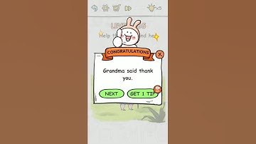 Brain challenge level 305 Help this lady find her glasses, Solution Walkthrough