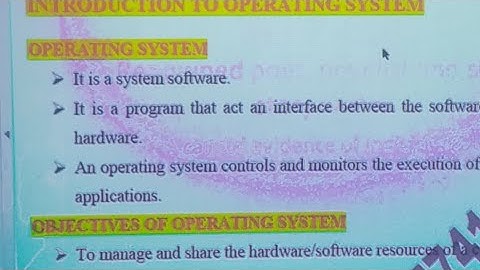 Operating System || GUI || CUI