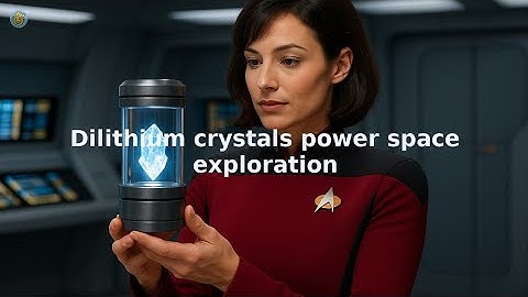 Dilithium Crystals Powering Space Exploration - Star Trek Story