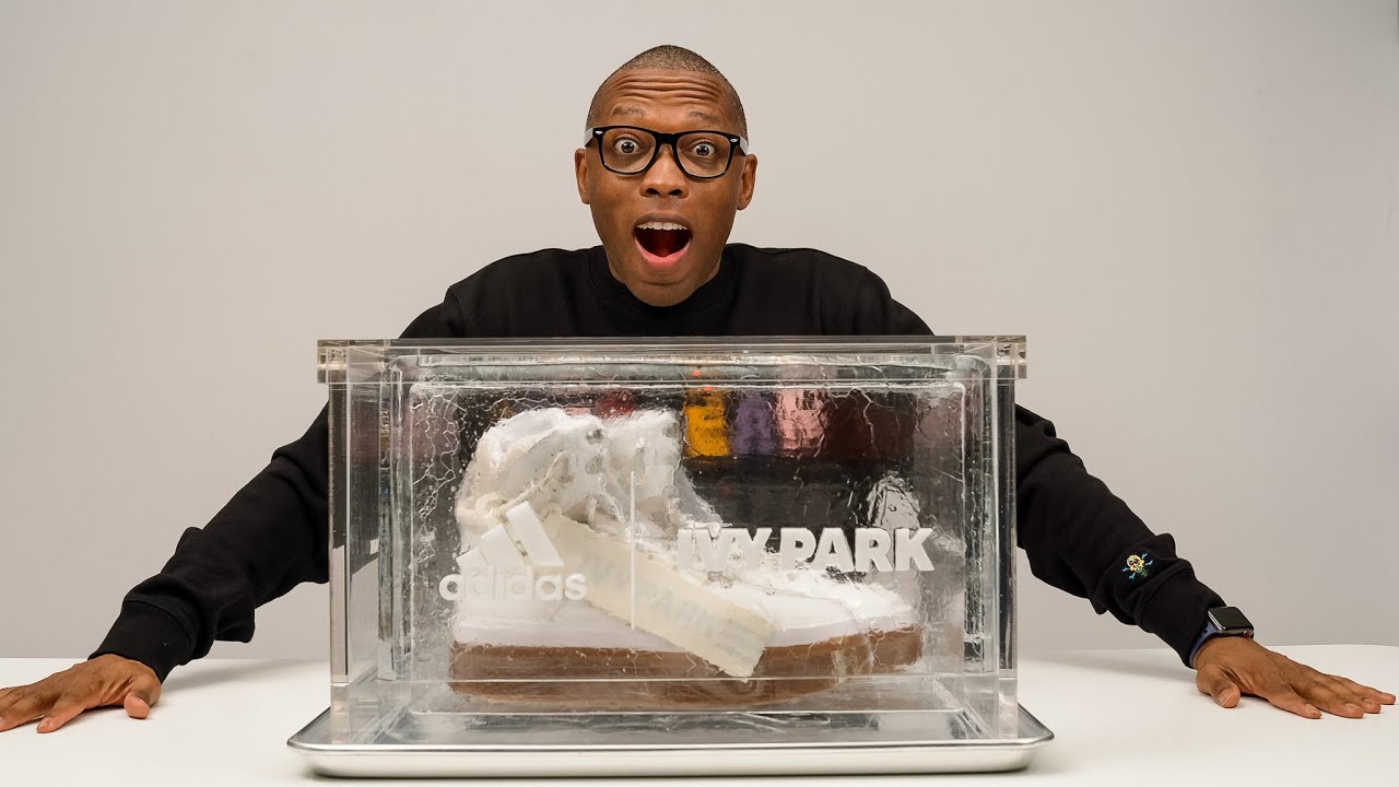 Vant til Dare rig BEYONCE and ADIDAS Sent Me A SNEAKER In ICE...LITERALLY - YouTube