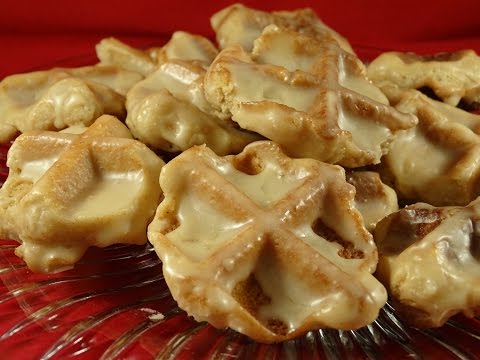 Maple-Cinnamon Waffle Cookies - with yoyomax12