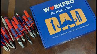 Best Father's Day Tool Gift? WORKPRO 12-Piece Pliers &amp; Wrench Set