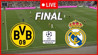 [LIVE] Dortmund vs Real Madrid Final Champions league 2024 Match Live Now Video Game Simulation