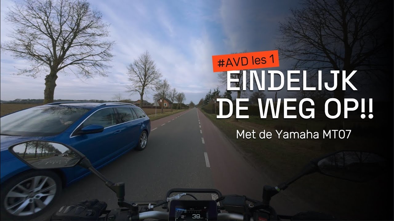 🏍️ Aflevering 1: Mijn eerste AVD les – Bochtenwerk, positie op de weg én defensief rijden!