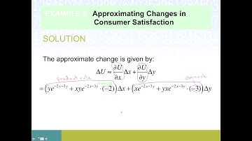 Applications of Partial Derivatives (Math 242 Sec 7.2 part 3)