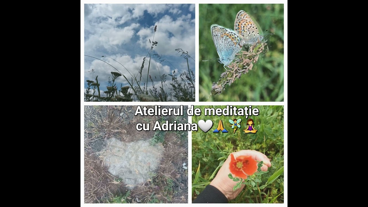 Practică meditativă - Energia Recunoștinței - Atelierul de meditație cu Adriana💟🙏🧚🧘‍♀️