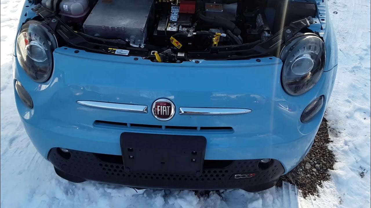 2016 Fiat 500e Service Charging System YouTube