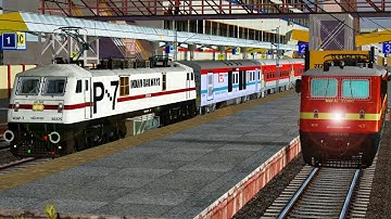 H. Nizamuddin - Mumbai August Kranti Rajdhani Express || Commentary || MSTS Open Rail Journey Part 1