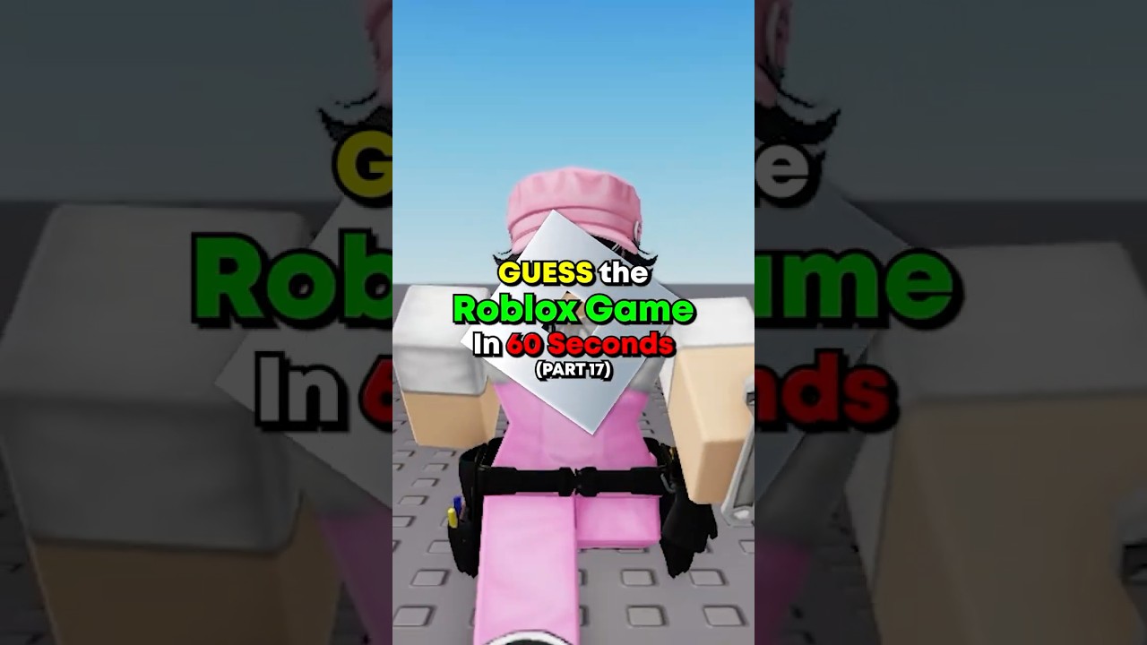 Can you guess this roblox game?🤔