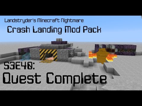 Quest Complete Crash Landing Landstryder S Minecraft