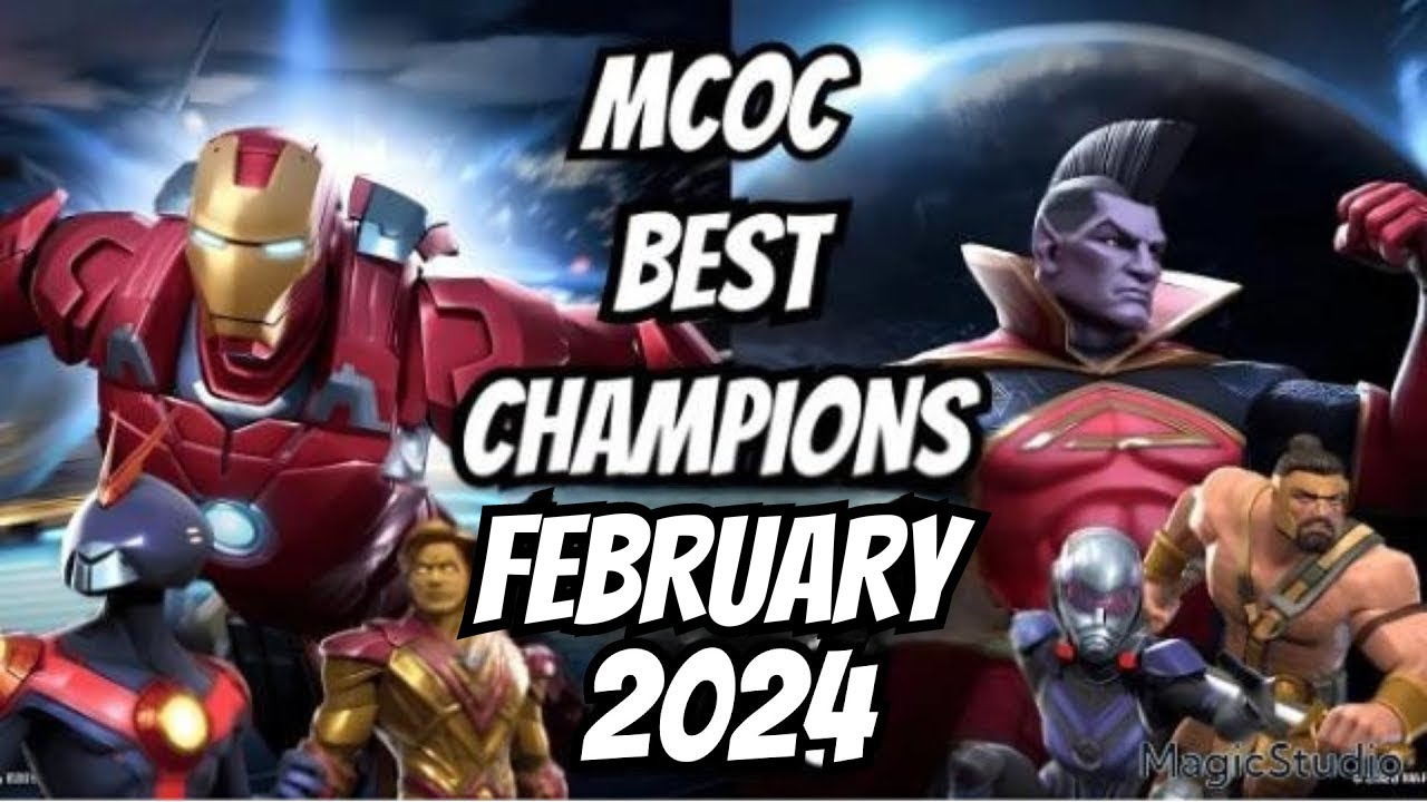 MCOC Top 10 All Time Best Champions FEBRUARY 2024 MARVEL CONTEST OF