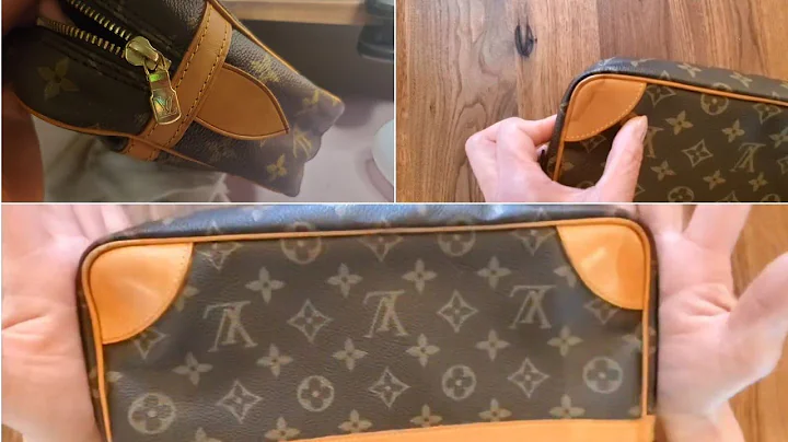 D.I.Y. Bag Project Unboxing Vintage Louis Vuitton Compeigne 28
