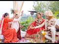 Nikhita  apoorv  wedding teaser  kesariya balam