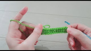 تعليم كروشيه وطريقة غرزة العمود الخلفيه فى الكروشيه/crochet art