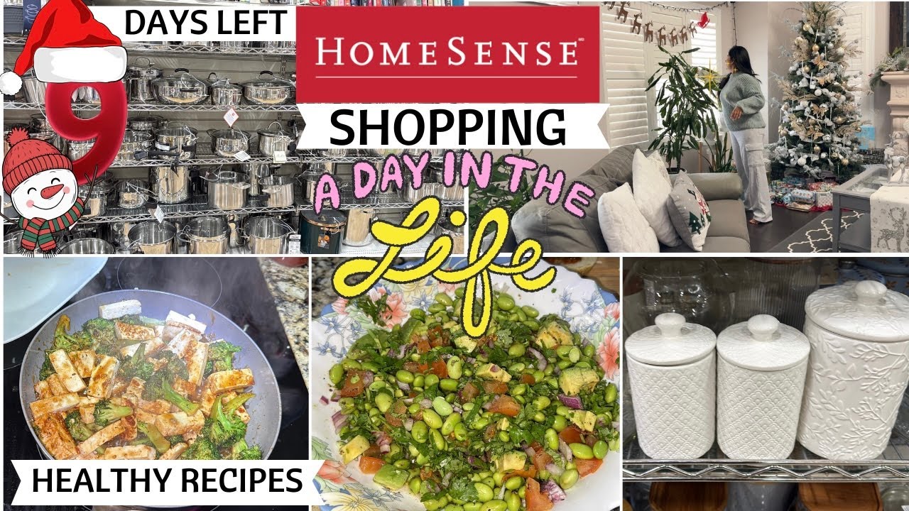🎄15 Healthy Recipes For Lunch Dinner & tiffin ideas | Home Sense Shopping With me Daily Canada Vlog
