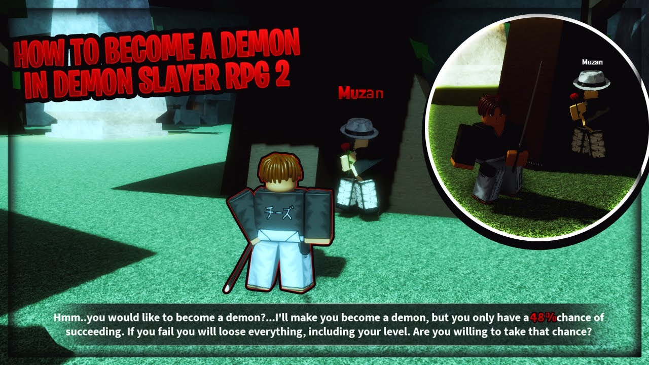 How To Become A DEMON In Roblox Demon Slayer RPG 2 