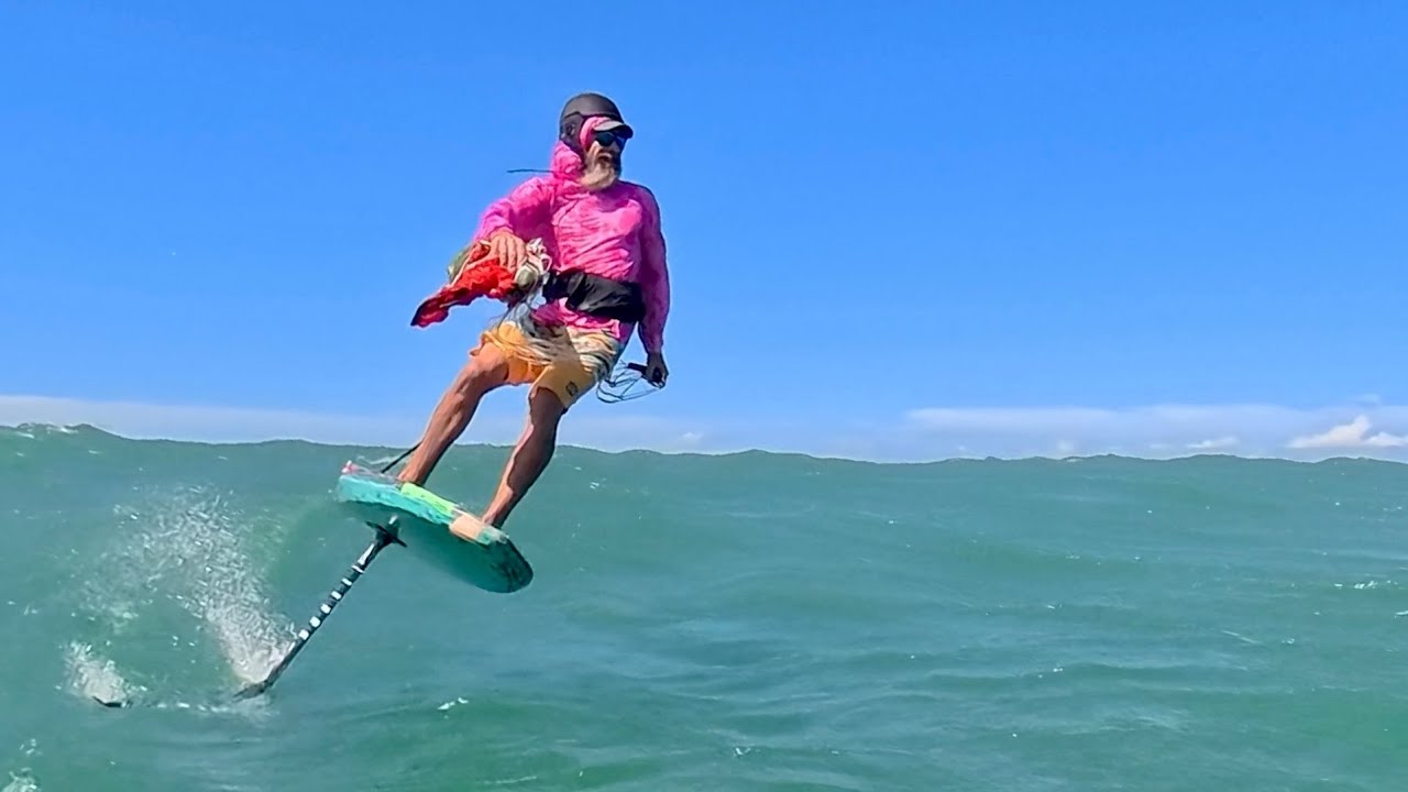 Just Parawing it at Ka'a Foil Park