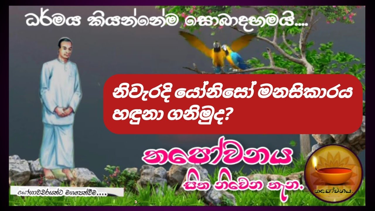 හරි දේ හමු වෙනකොට වැරදි දේ අතහැරෙනවා අහන්න තමන්ගේ මතය බිමින් තියලා#Thapowanaya සිත නිවෙන තැන 🌼