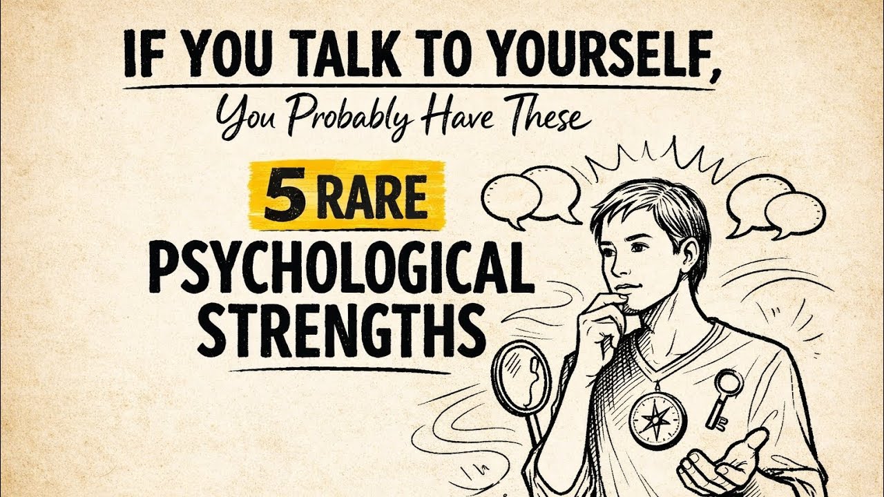 If You Talk to Yourself, You Probably Have These 5 Rare Psychological Strengths#long#psychology