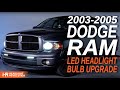 HR Tested: 2003-2005 Ram 1500 LED Shootout | Headlight Revolution