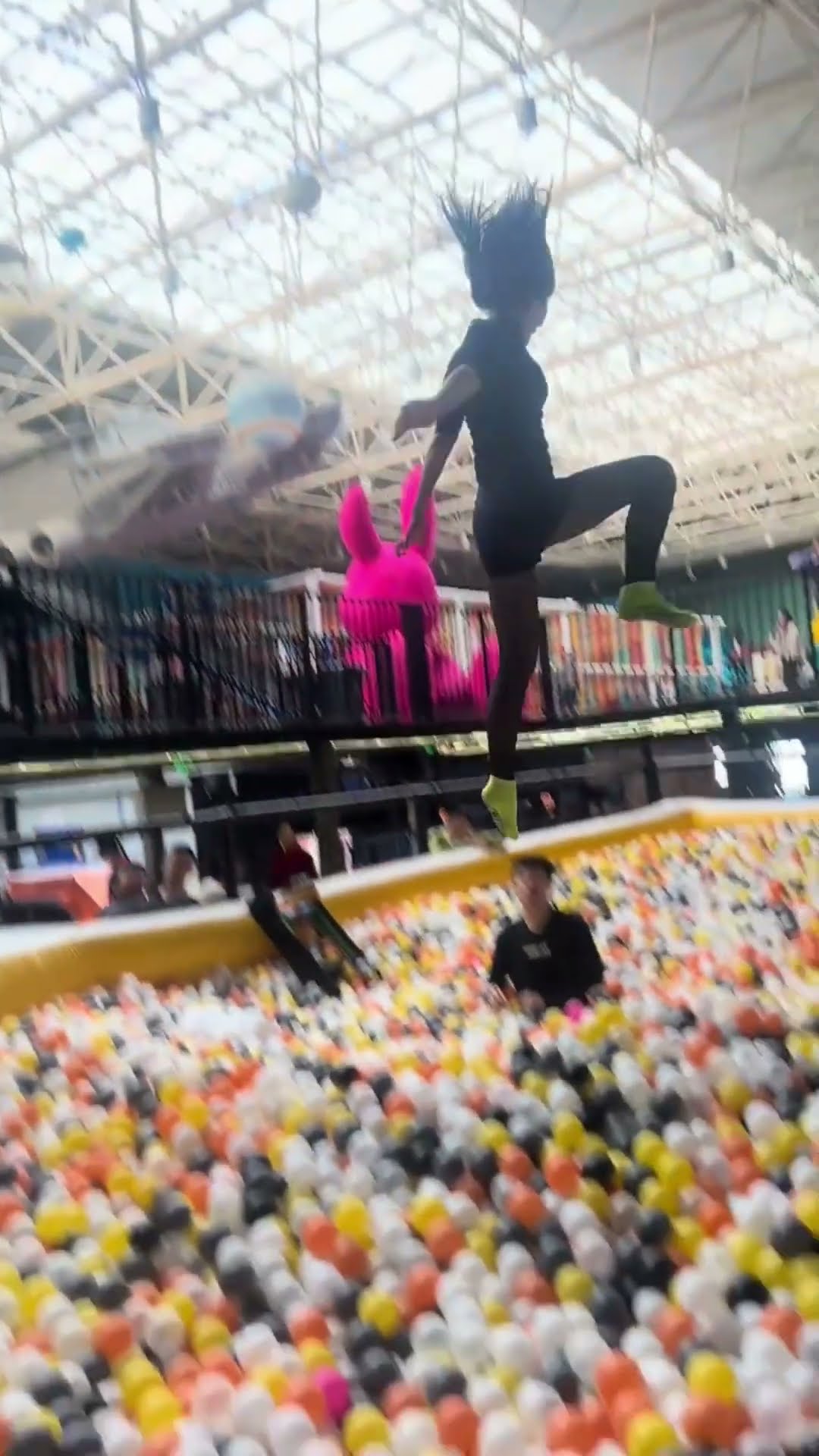 This Trampoline Is So? Fun! Why Didn't We Just Start Jumping Around Like This When We Were Kids