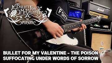 Bullet For My Valentine - Suffocating Under Words Of Sorrow (LIVE ver) - Guitar Cover - No Vocal