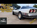 First Drive in My 1986 Corvette C4… Finally