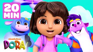 BRAND NEW Amigos Adventures! w/ Tico & Benny 💗 20 Minute Compilation | Dora & Friends