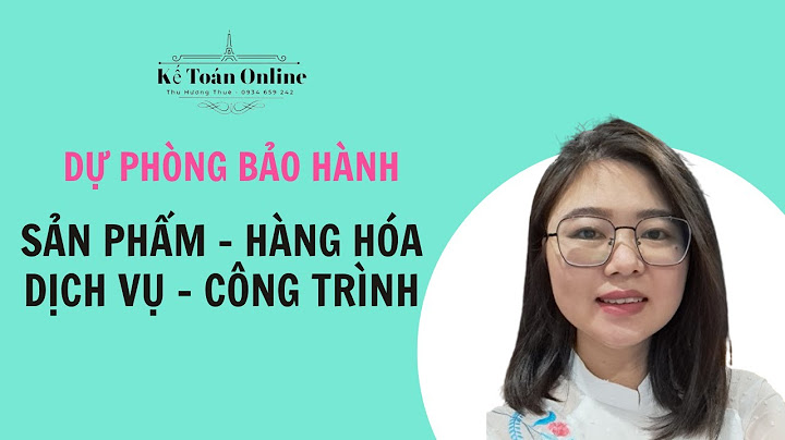 Cách trích dự phòng đối với hàng hóa