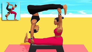 COUPLE YOGA 🧘‍ Game All Levels Gameplay