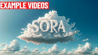 Open AI Sora Text to Video All Example Videos
