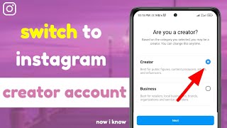 How to Switch to Creator Account on Instagram 2023